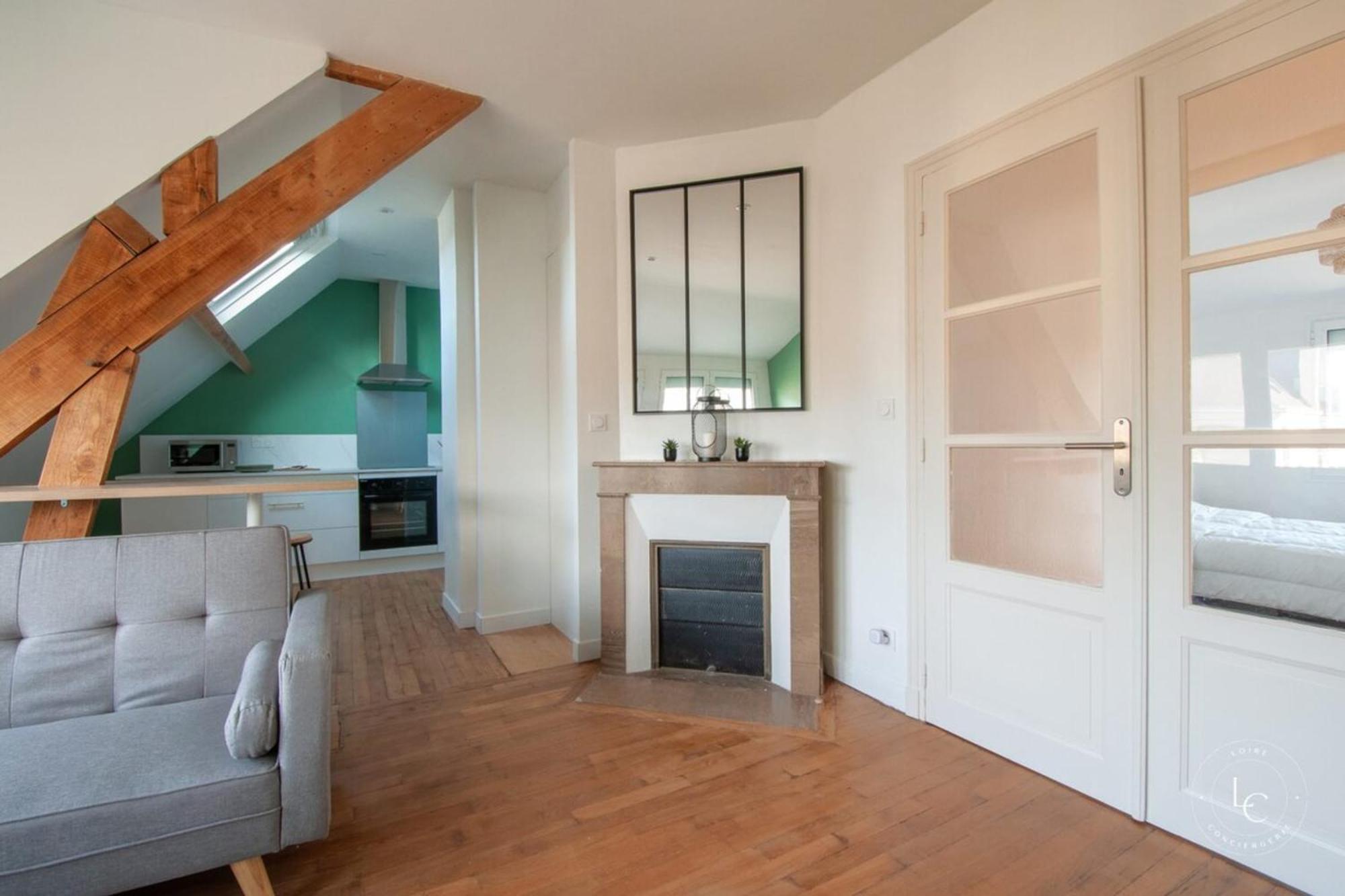 Bright 70M Apartment Near City Center & The Loire オルレアン エクステリア 写真