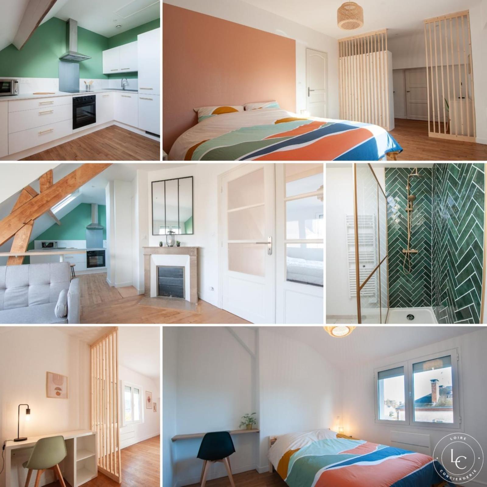 Bright 70M Apartment Near City Center & The Loire オルレアン エクステリア 写真